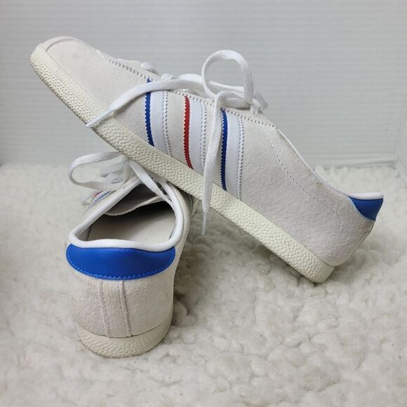 Adidas Originals ROTTERDAM 00 Men's Sneakers 7.5 White Blue Bird Scarlet IH4776 - Picture 6 of 10